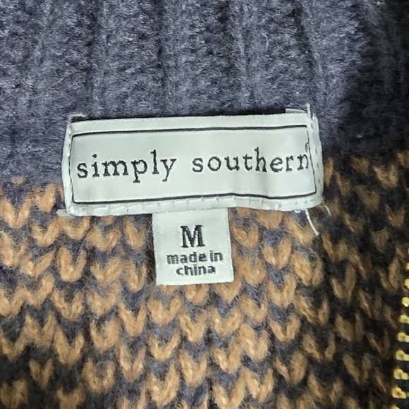 SIMPLY SOUTHERN | LEO SOFT & COZY SWEATER KNIT HEAVYWEIGHT LEOPARD PULLOVER - Picture 11 of 13